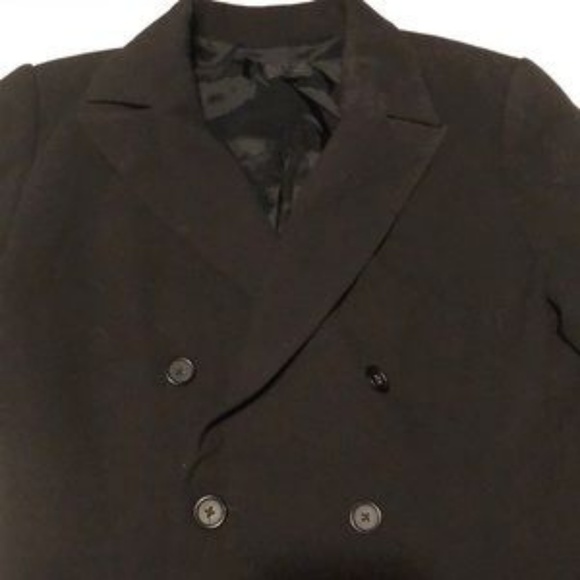 Double breasted black blazer by Tobias size 14 - Picture 5 of 6